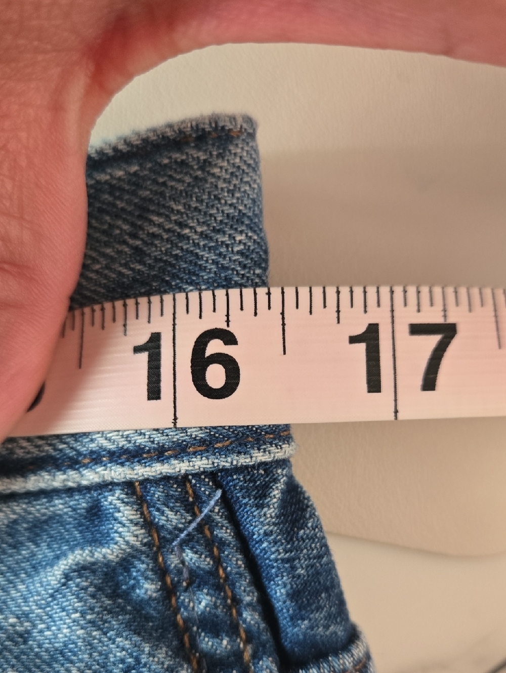 Madewell Denim Maxi Skirt Front Slit Dark Wash Western Y2K Minimalist Size 29 - Picture 7 of 8